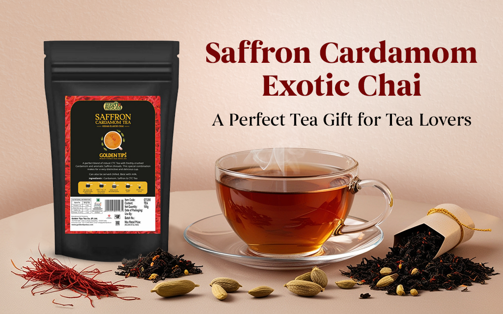 Saffron Cardamom Exotic Tea