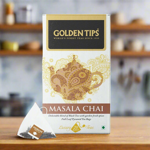 Masala Chai Full Leaf Pyramid -  Tea Bags