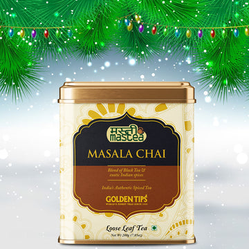 Masala Chai India's Authentic Spiced Tea - Tin Can