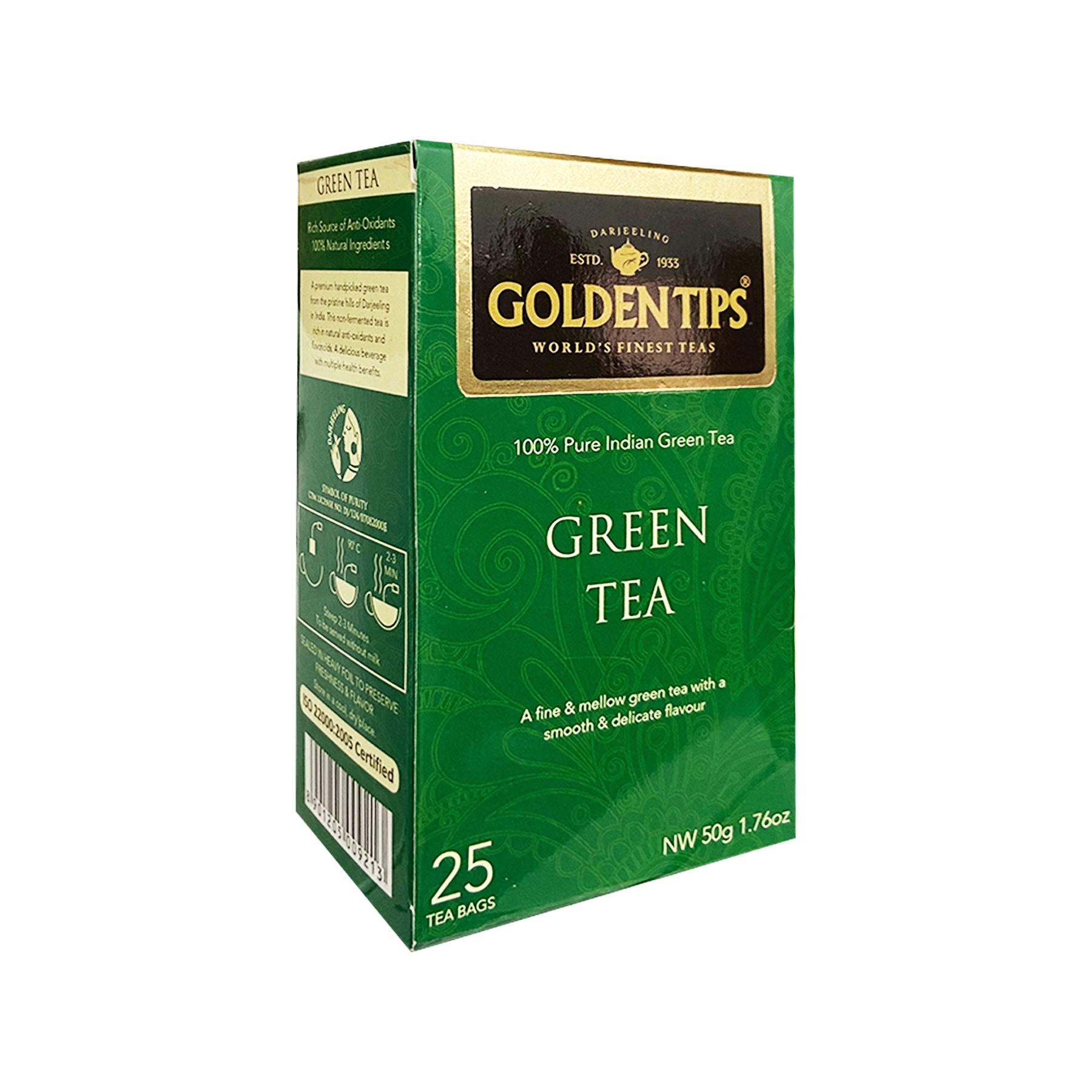 Buy Octavius Kashmiri Kahwa Whole Leaf Tea Green Teabags at Best Price  Online in India