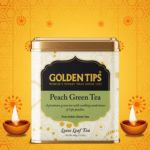 Peach Green Tea - Tin Can