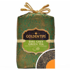 Earl Grey Green Tea - Royal Brocade Cloth Bag