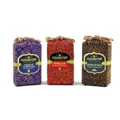 3-in-1 Queen of Hills, Jubilee and Pride of Darjeeling - Velvet Bag, 3x25g